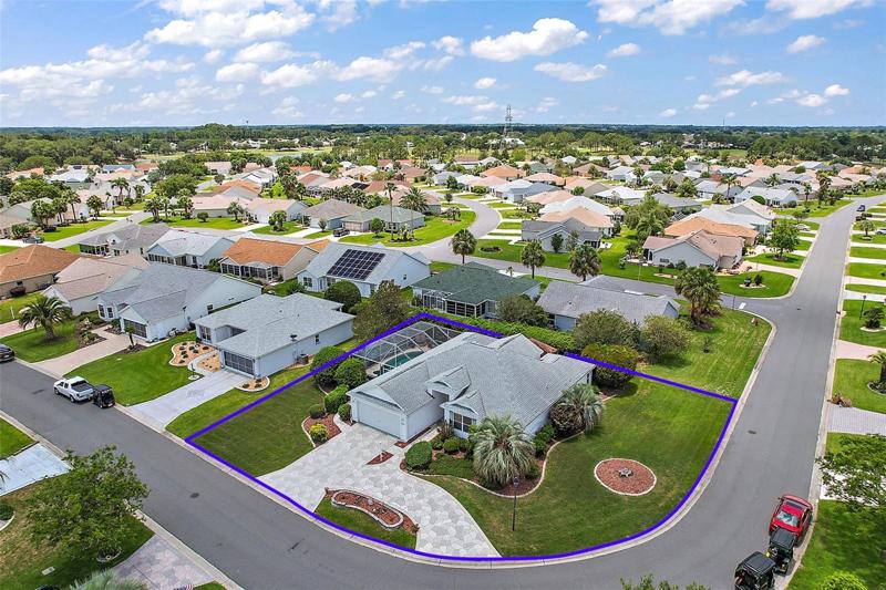 Aerial View of Property