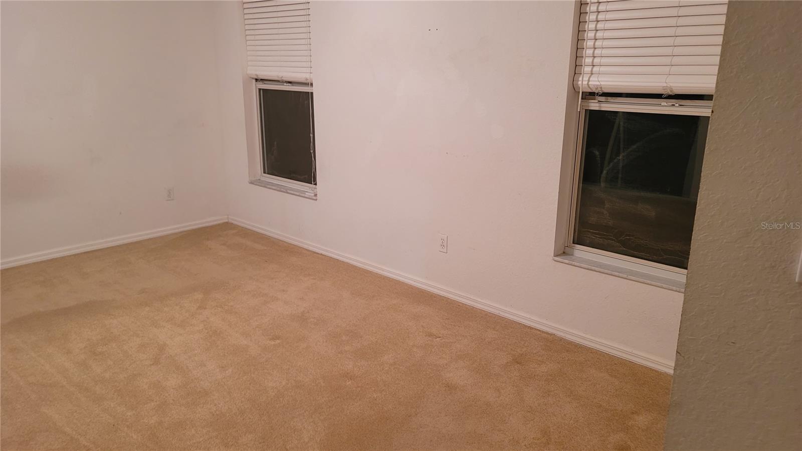 Lots of natural light in the master bedroom