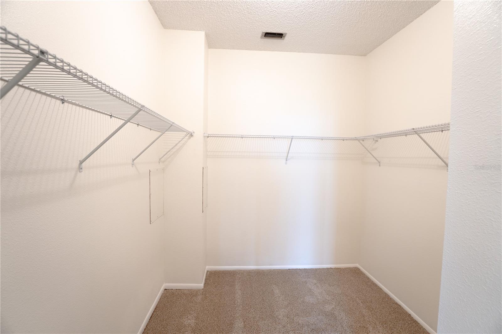 Primary Walk in closet