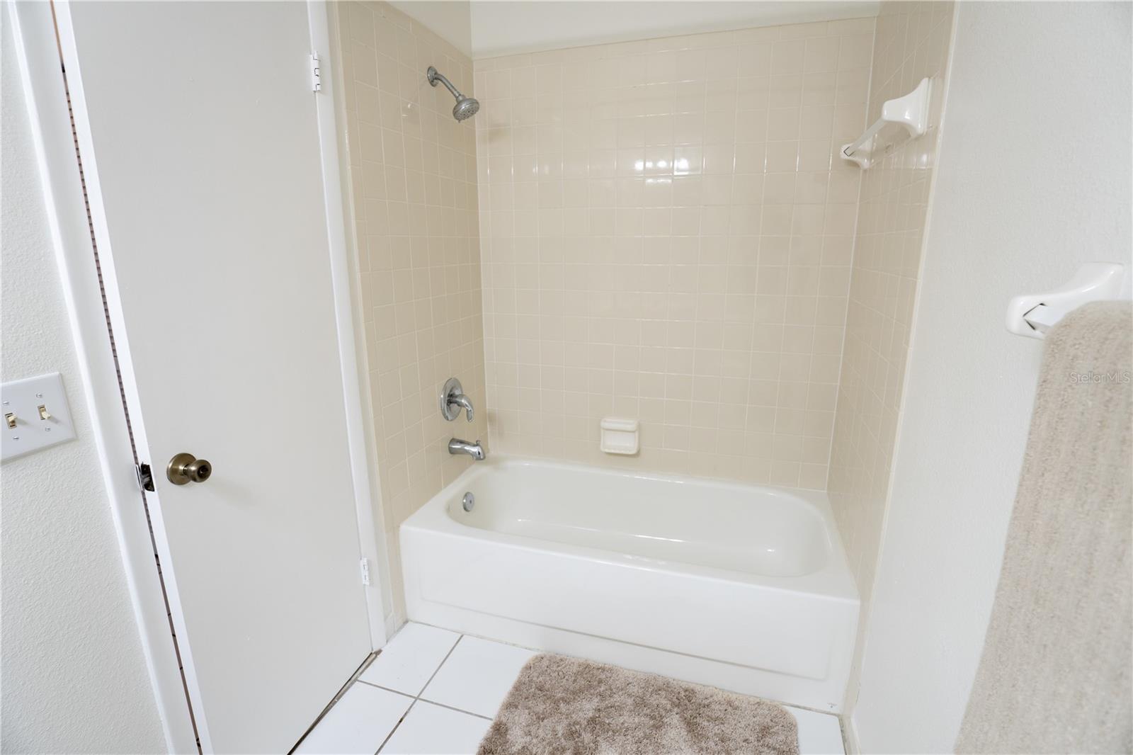 Second Bathroom with tub/shower combo