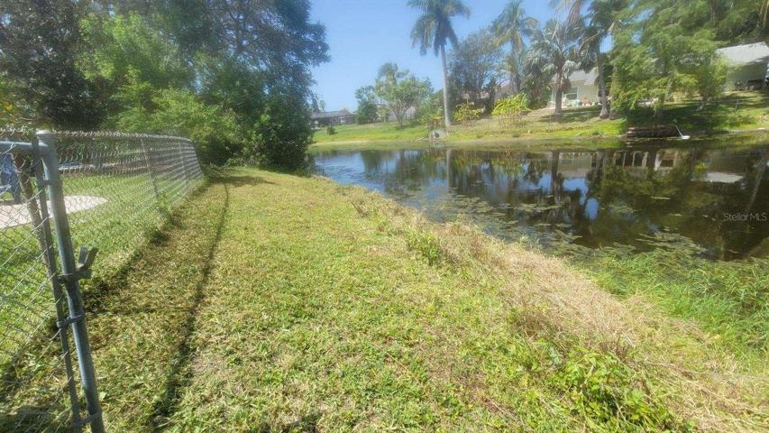 "Experience tranquility at its best! The seller has thoughtfully cleared the brush behind the fence, providing you with an unobstructed and breathtaking view of the serene pond. Don't miss the opportunity to embrace nature's beauty from the comfort of your own backyard!"