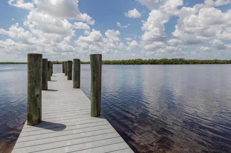 Port Charlotte Beach park boat dock