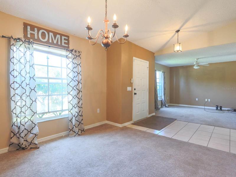 Formal living room or use as office, left of front door