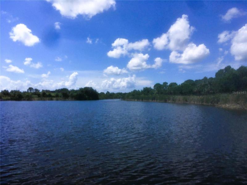 Canal leaving the boat ramp.