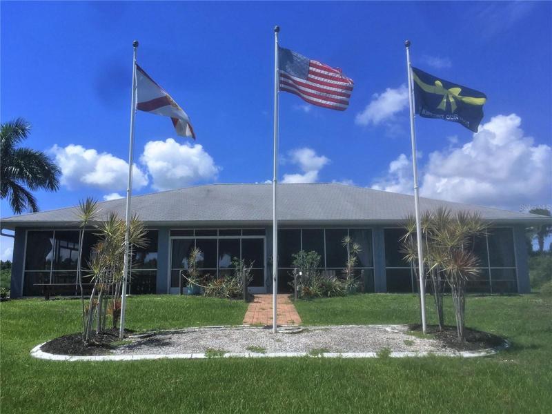 Overlooking the lake at the Learning Center.