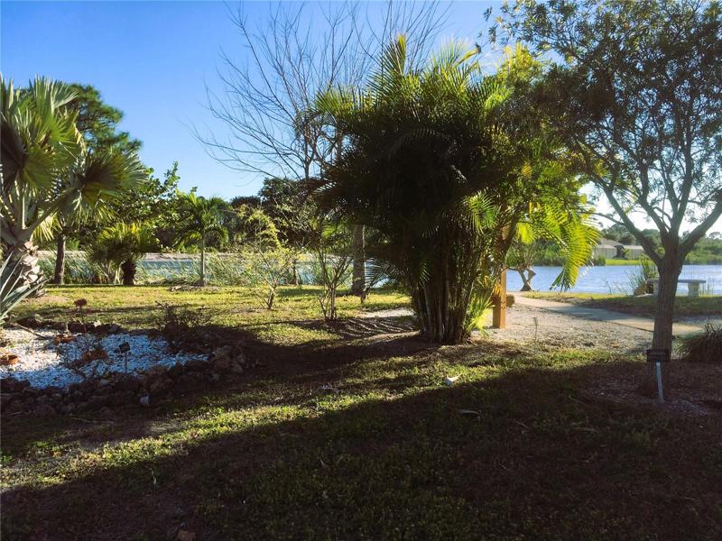 Lake at the Learning Center.