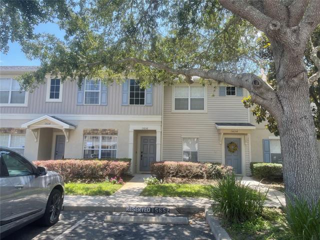 Front of the Townhome