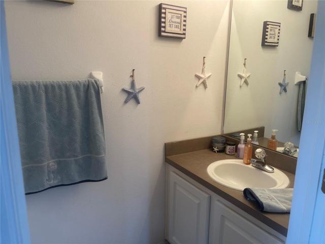 Half bath down stairs
