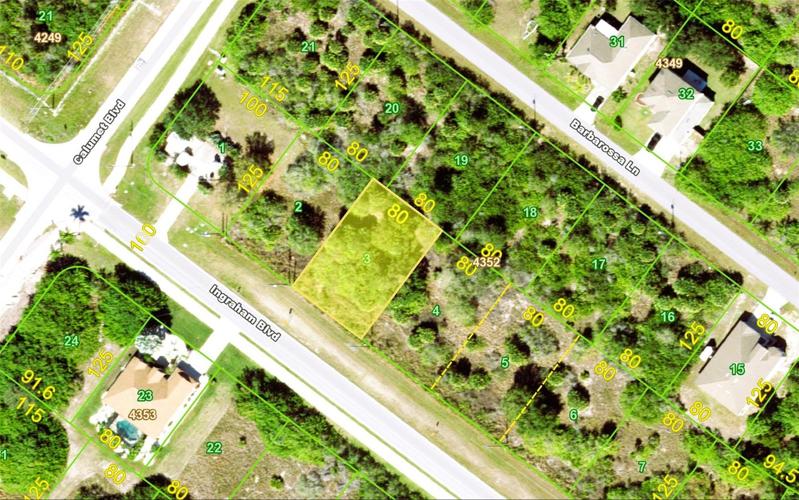 GIS Picture of the lot.