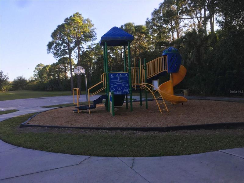 Playground at the park.