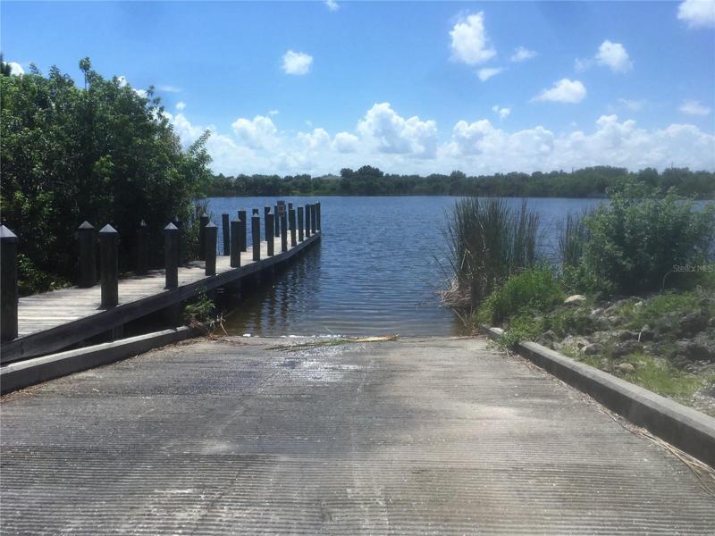 Boat Ramp at Public Park.