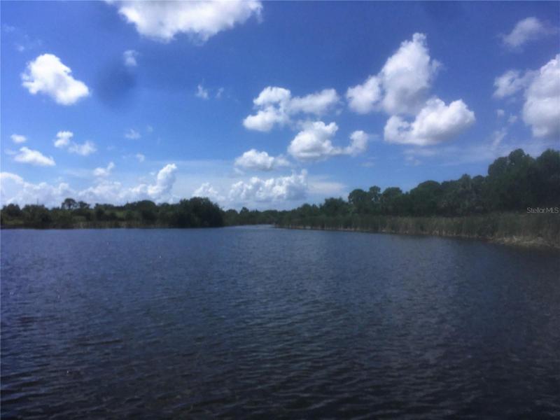 Canal leaving the boat ramp.