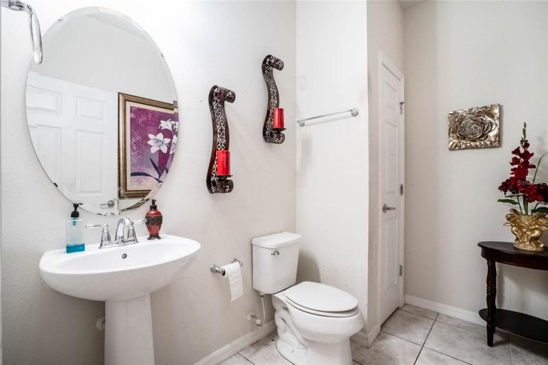 downstairs half bath