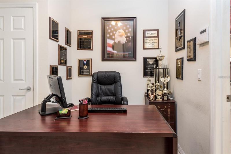 Downstairs office