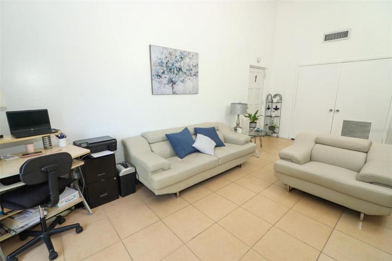 Large Family room..Tile throughout