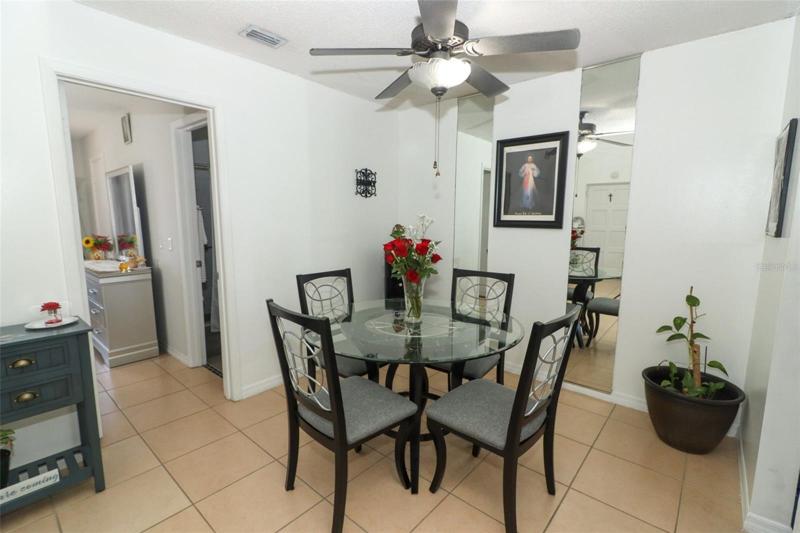 Dining space