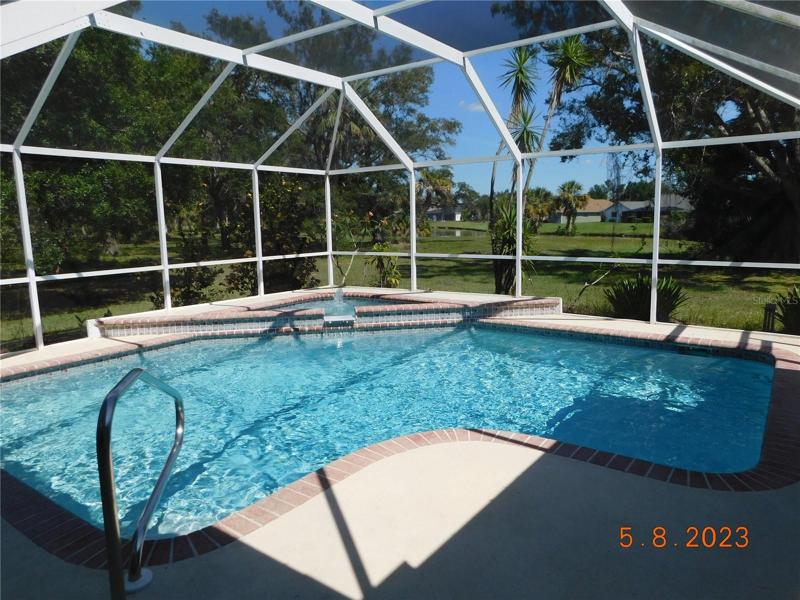 sparkling pool