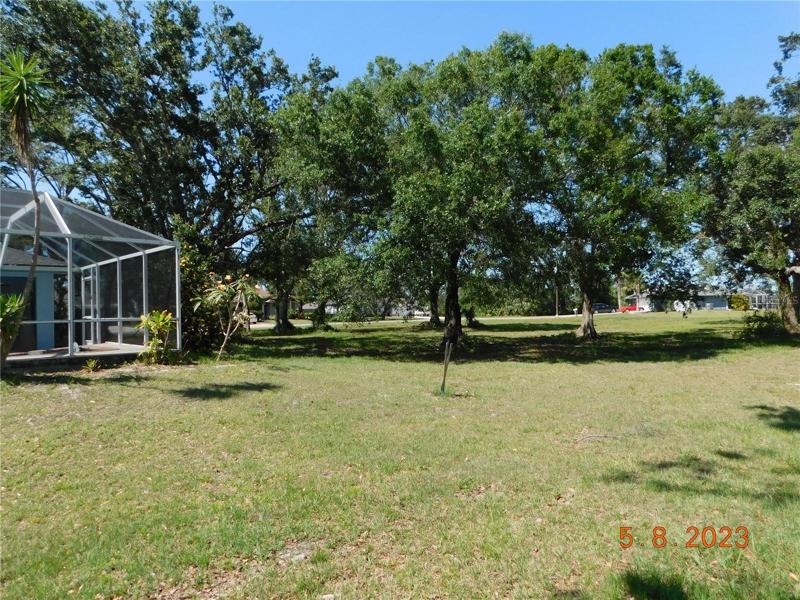 back of house & adjacent vacant lot (for sale)