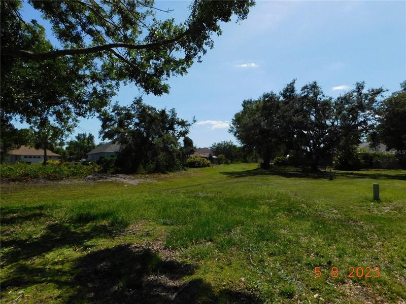 adjacent vacant lot