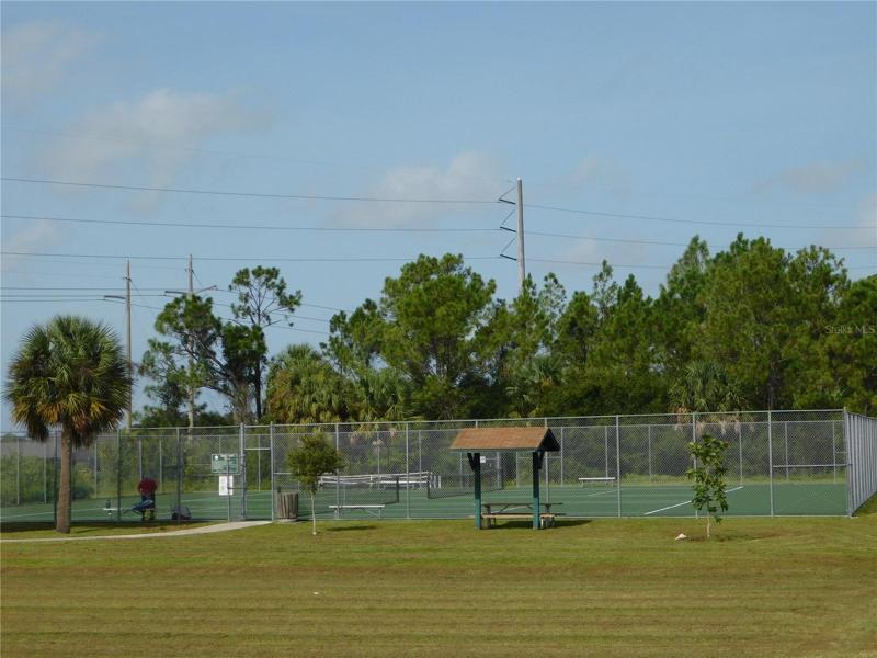Tennis courts