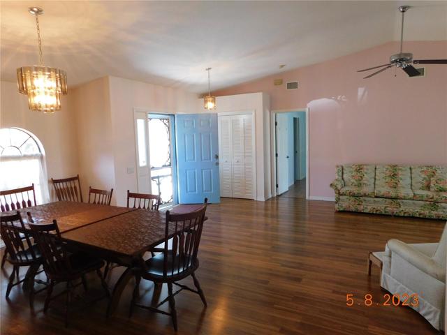 open floor plan entrance