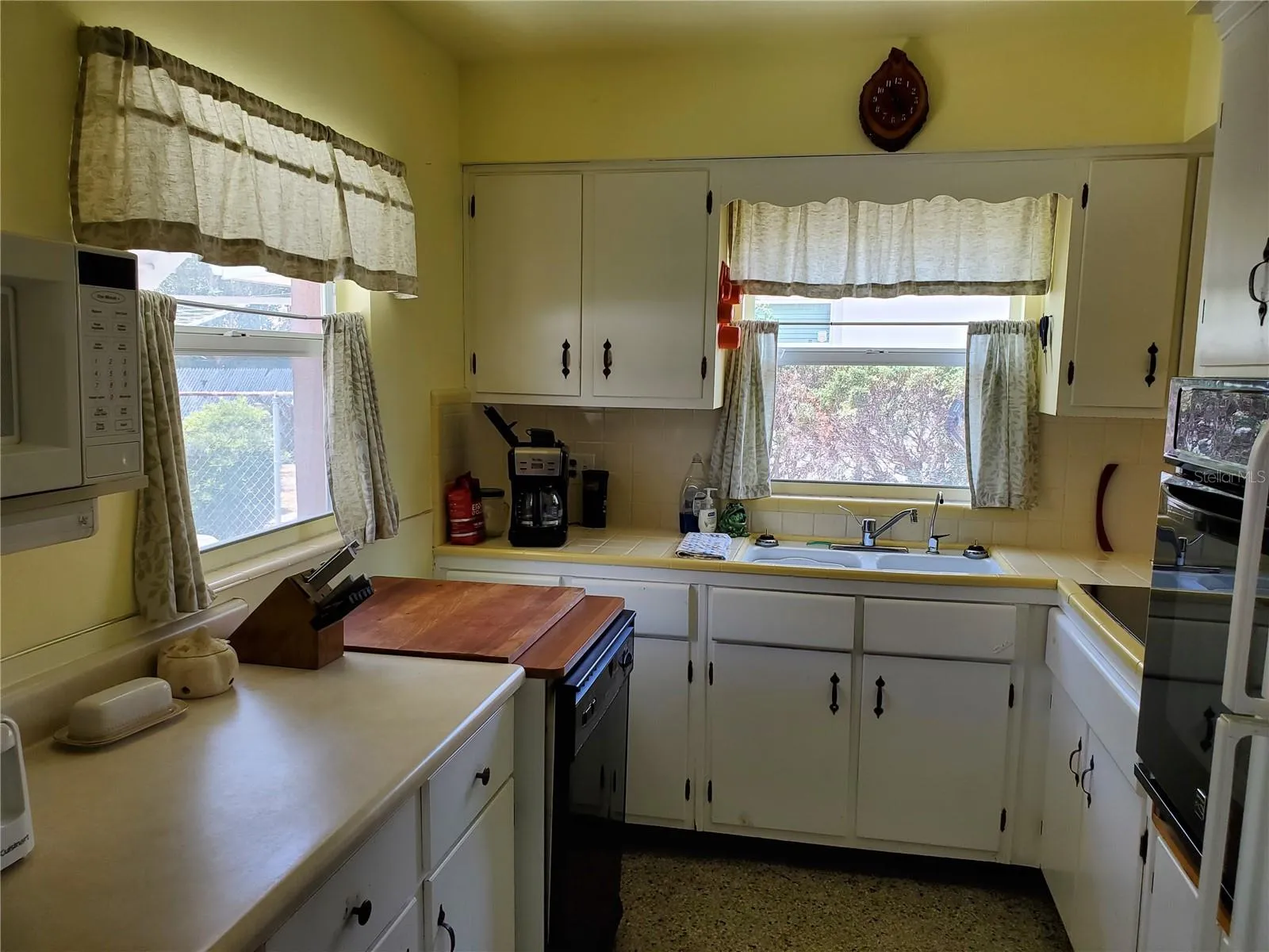 Natural light filled Kitchen