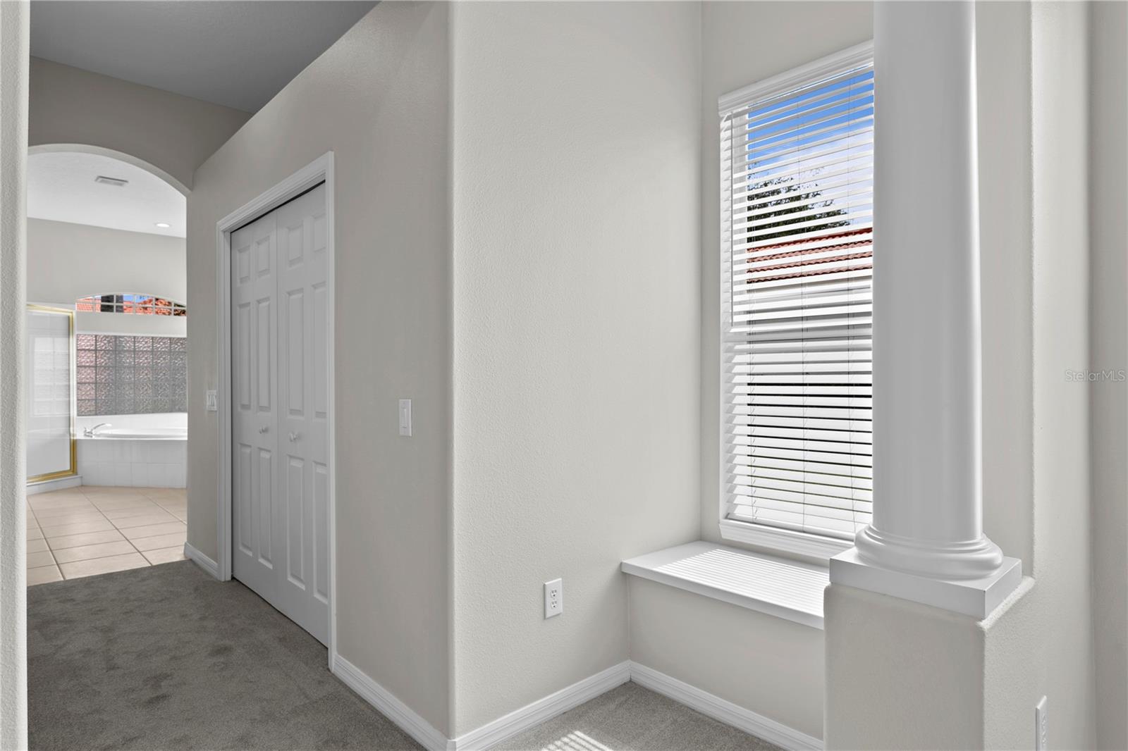 Transition area to Master Bathroom