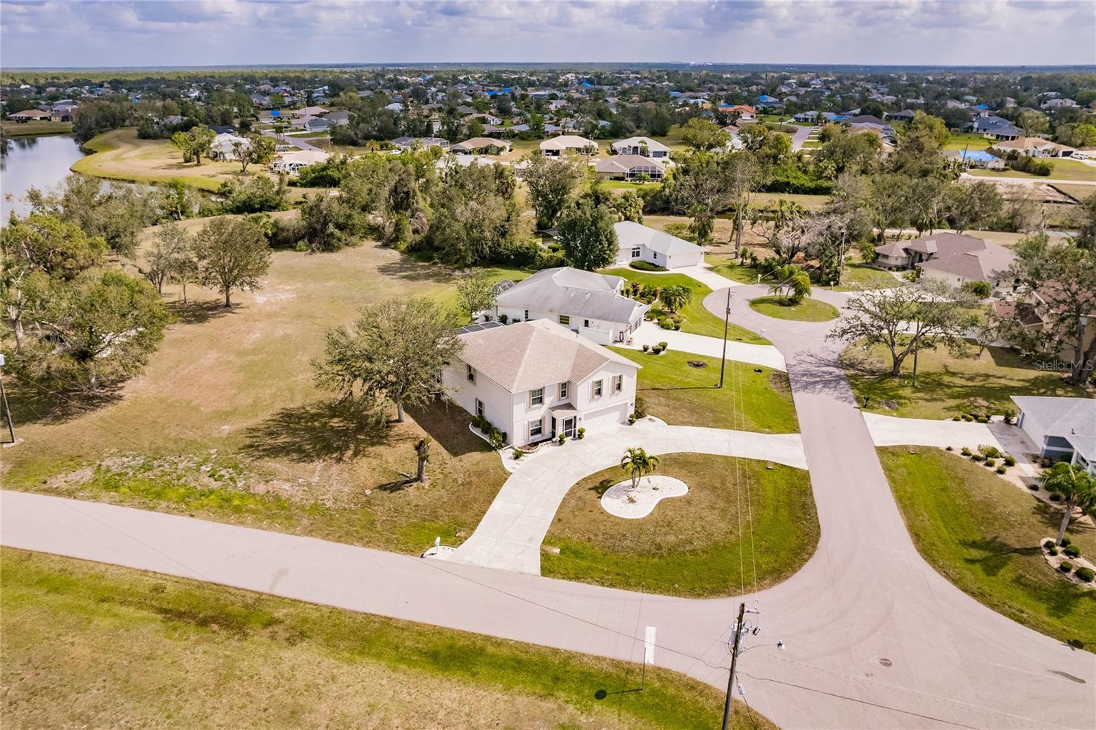 FRONT AERIAL
