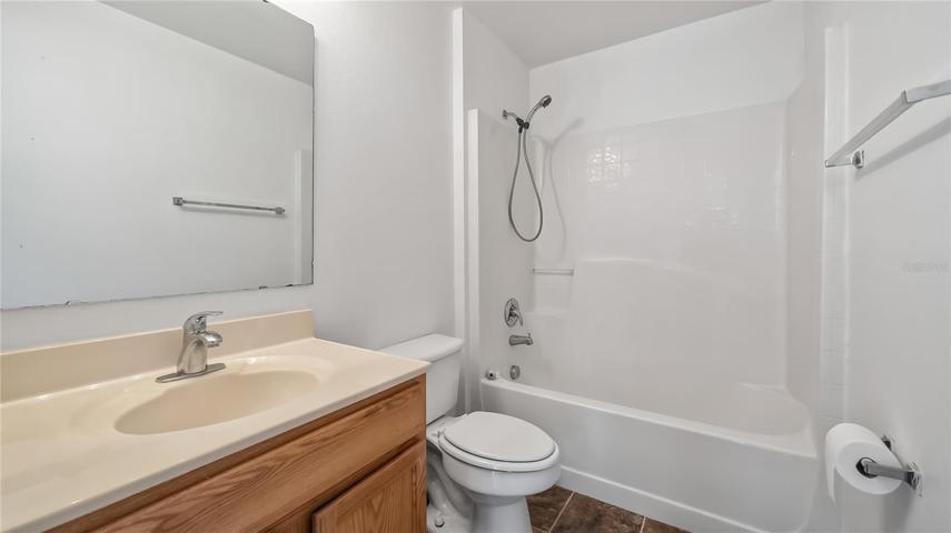 Secondary bathroom