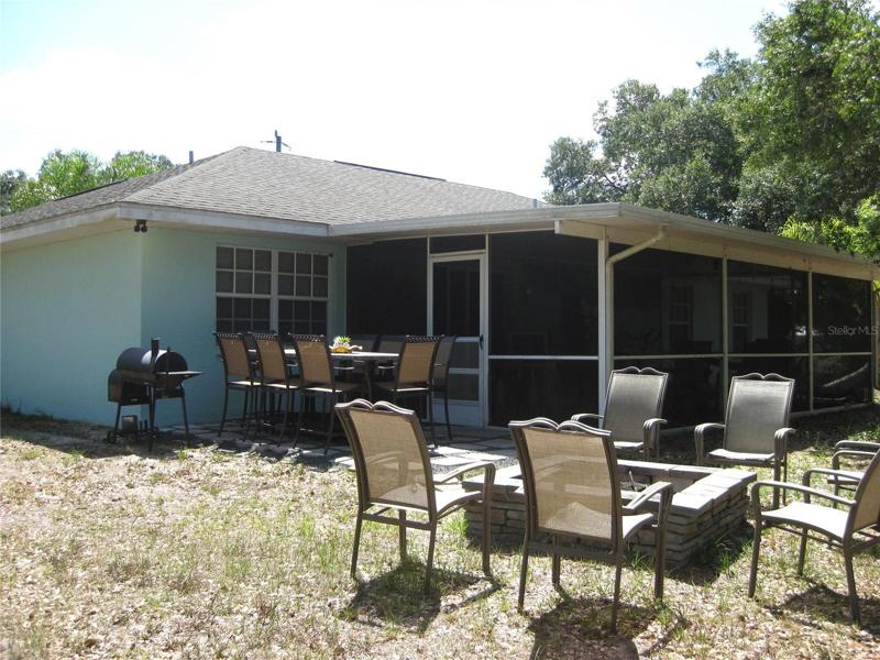Backyard entertaining