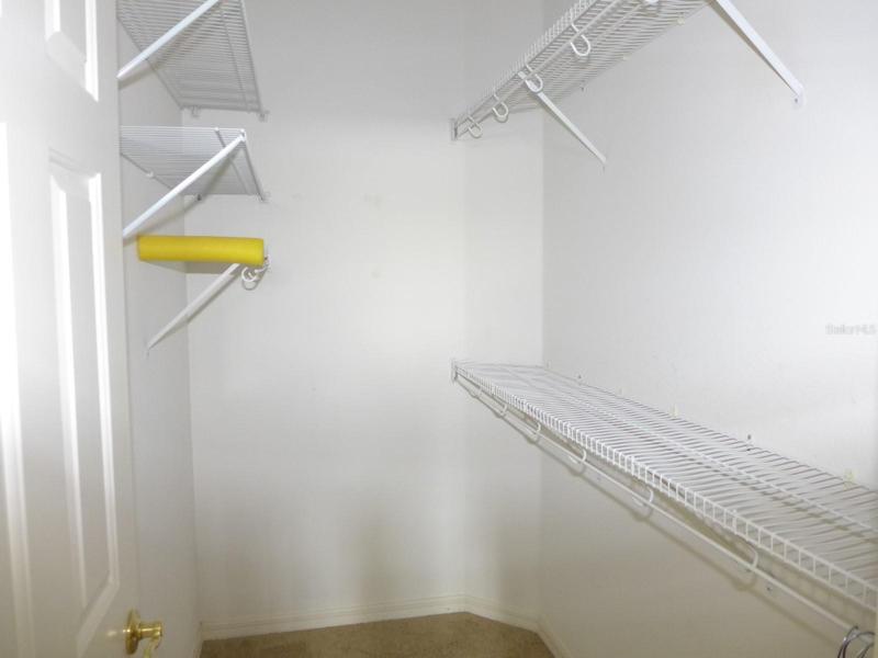 Master closet