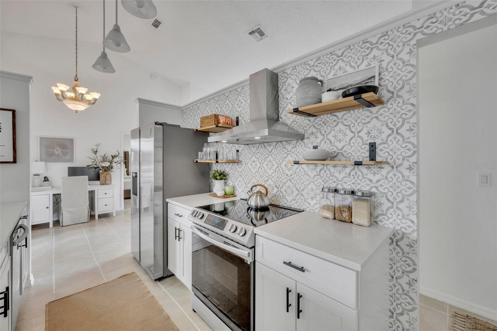 Newer top of the line kitchen appliances