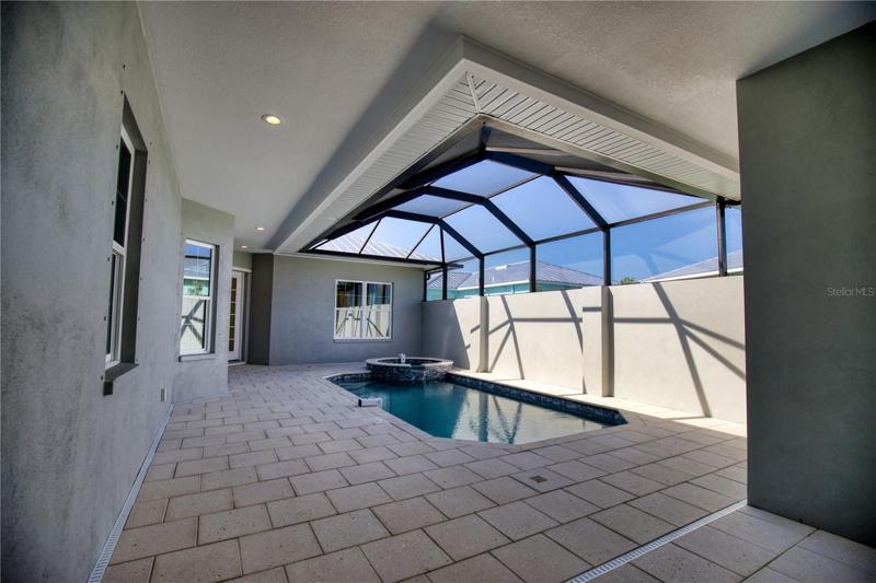 Courtyard entrance from front entry door.
