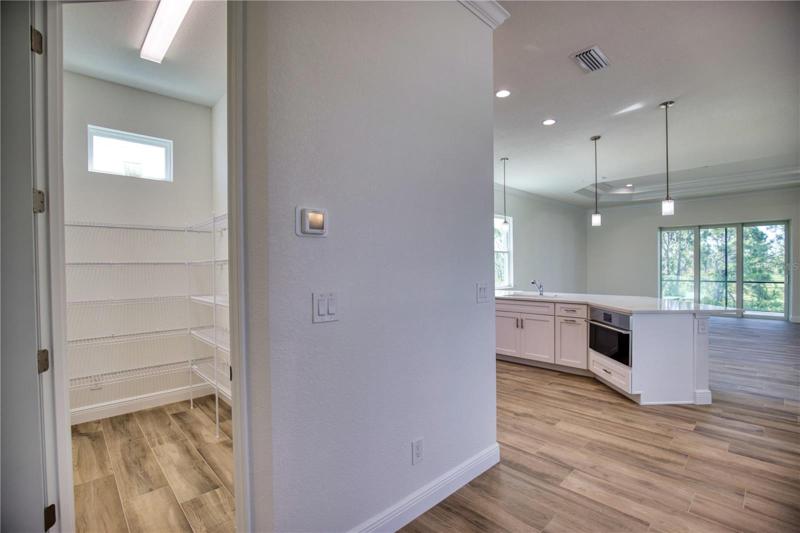 Entry to Pantry.