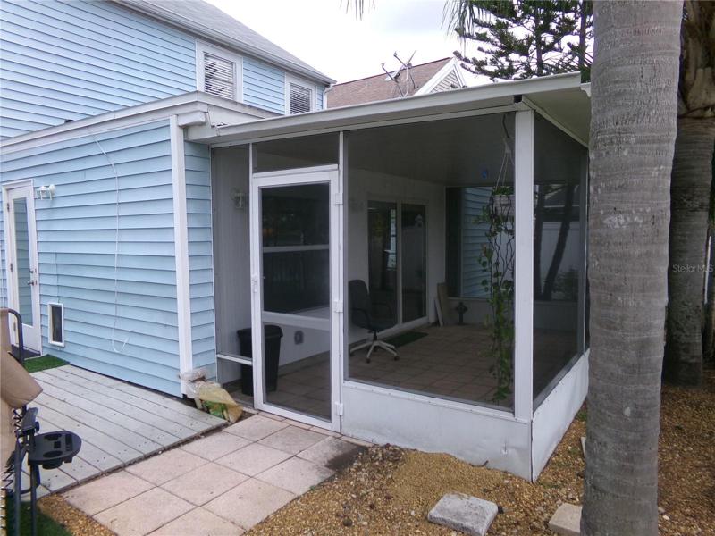 Back Screened Porch