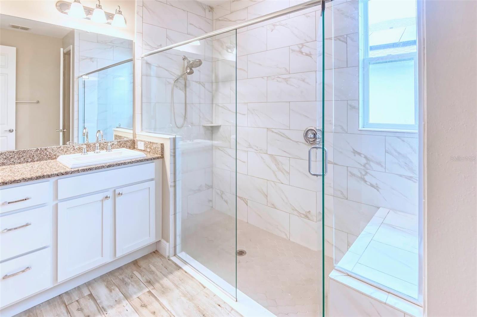 Thick Glass on Shower Door