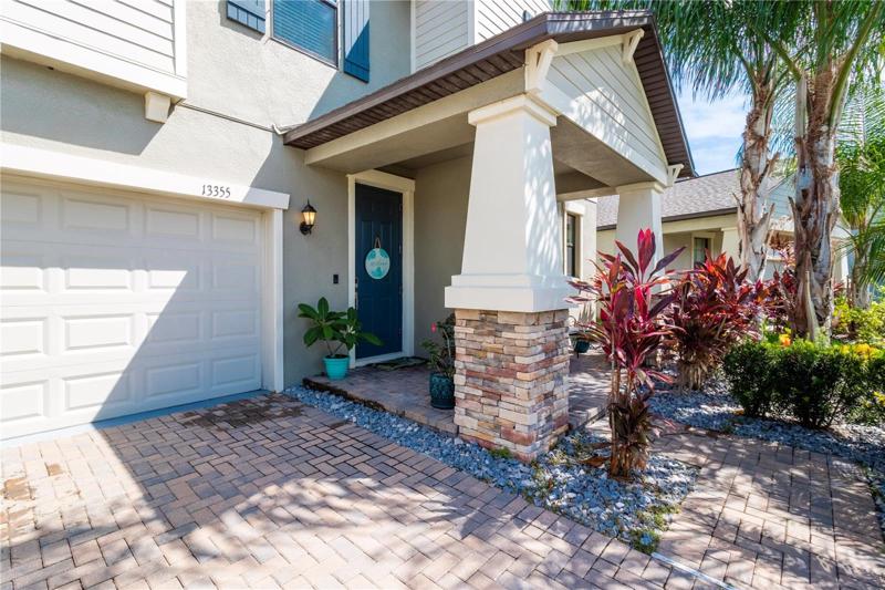 WARM AND WELCOMING FRONT ENTRY