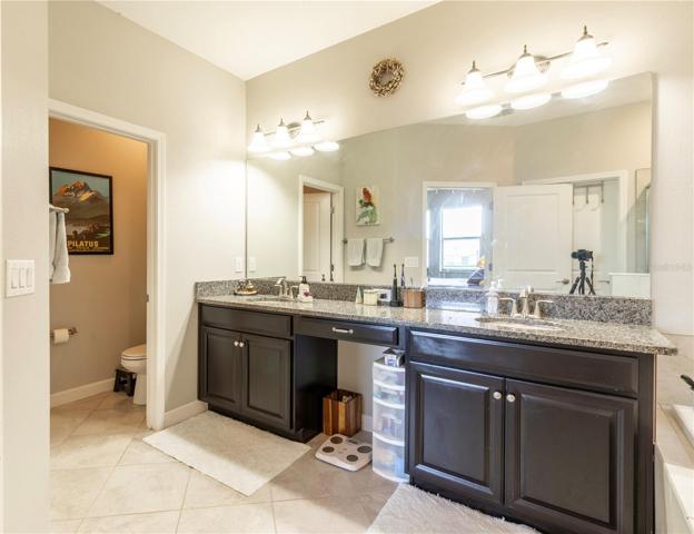 MASTER BATH WITH DOUBLE SINK VANITY