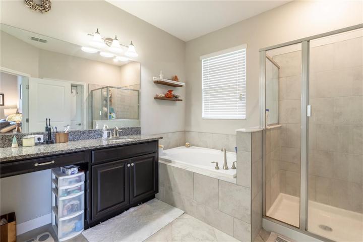 MASTER BATH WITH DOUBLE SINK VANITY
