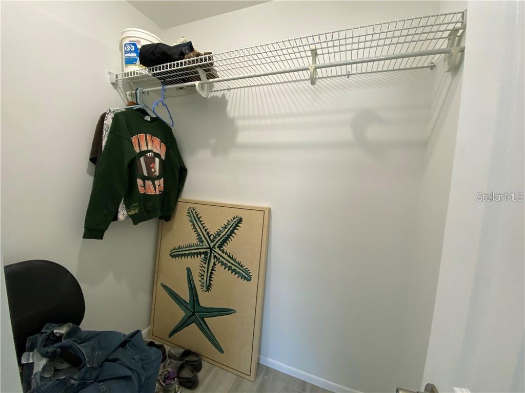 Master Bedroom walk in closet