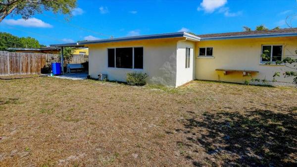 Plenty of room to run in this backyard!