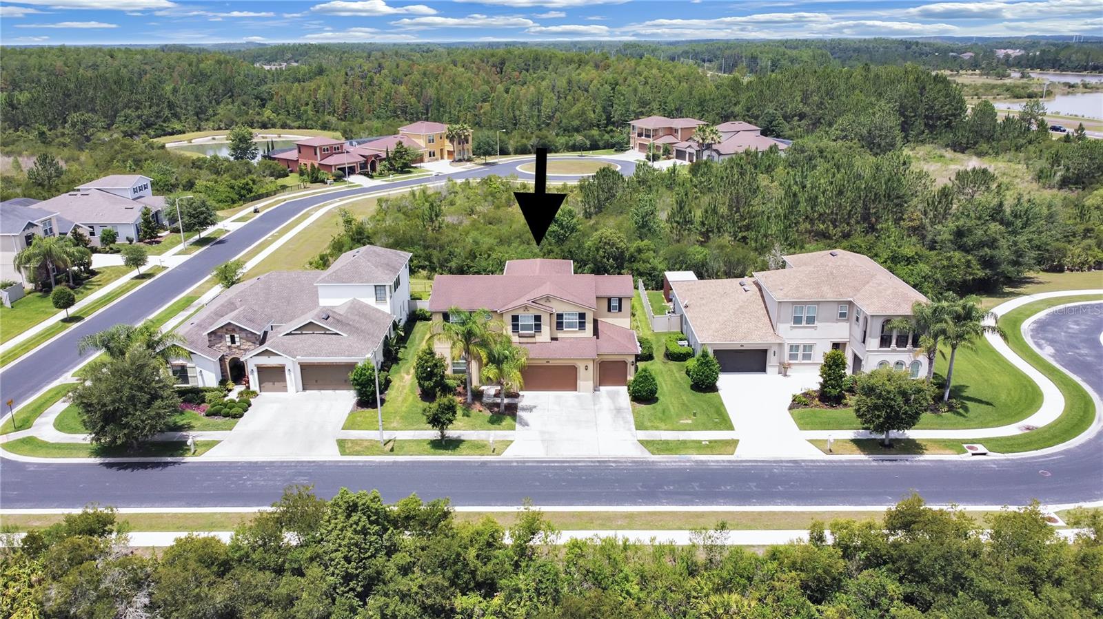Conservation Views in the front and back of the home.