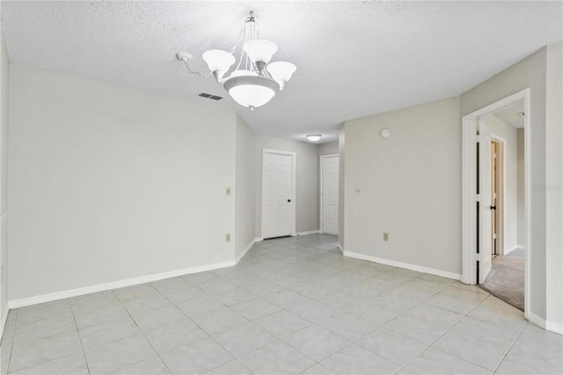 Dining Room, Foyer and entrance to Owner's Suite