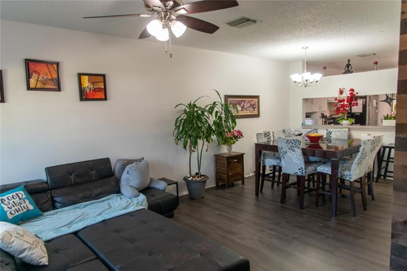 Open Living Dining Concept