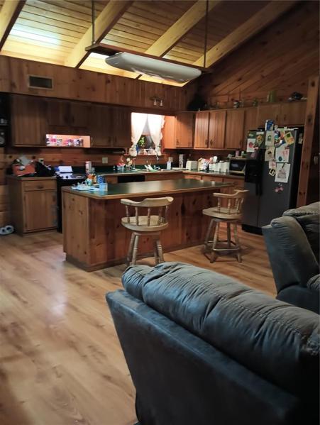 View of kitchen