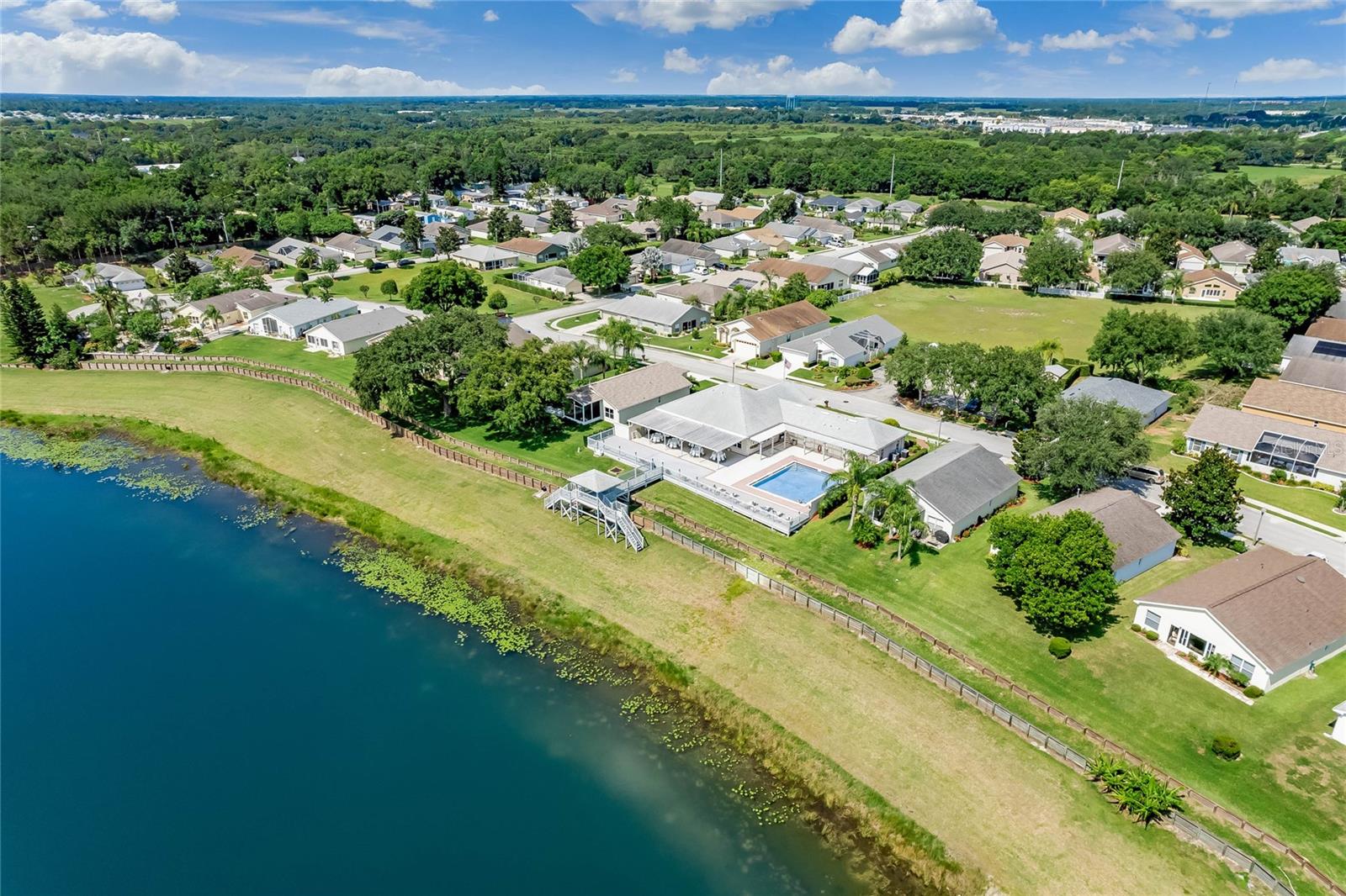 Picturesque Community with tree lined streets and sidewalks