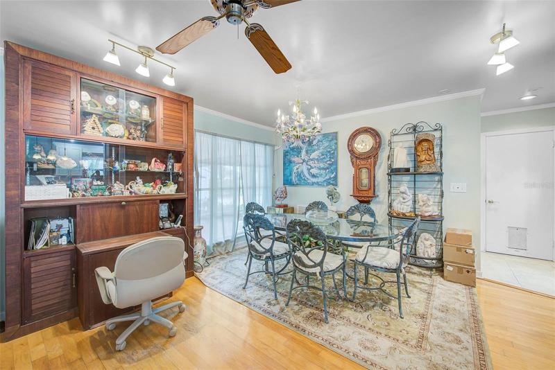 Dining Room/Family Room Combo.