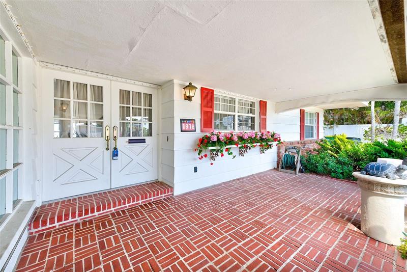 Front porch perfect for relaxing.