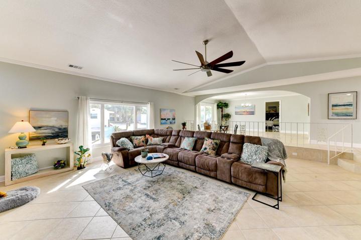Light and bright living room