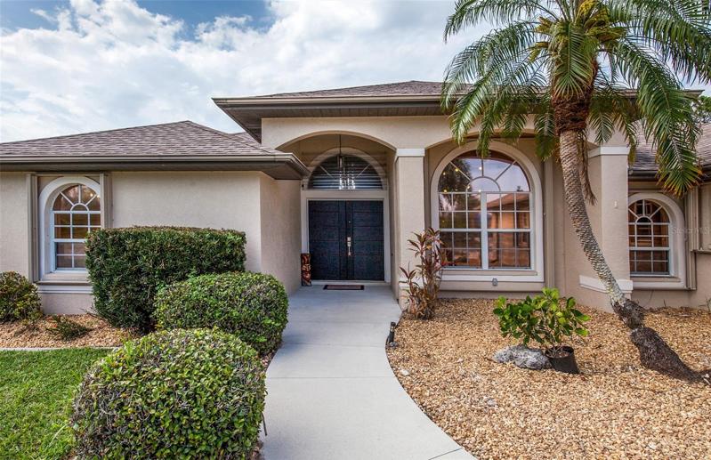 Front of 23072 Ambassador Ave in Port Charlotte